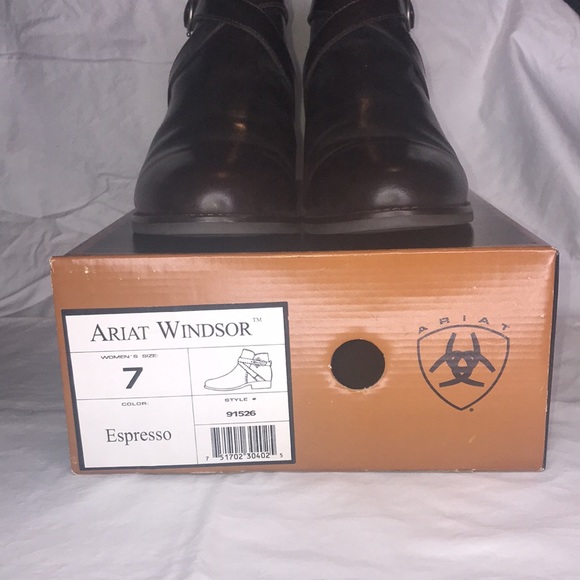 Ariat Brown Windsor Booties - Equestrian English - Picture 13 of 16